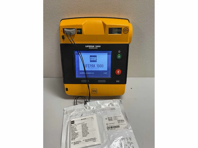 Physio control lifepak 1000 aed defibrillator defibrillator - afbeelding 1 van  4