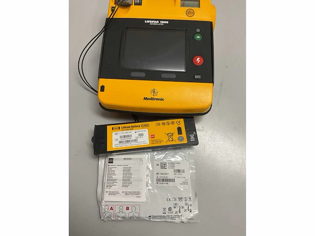 Physio control lifepak 1000 aed defibrillator defibrillator - afbeelding 4 van  5