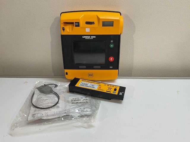 Physio control lifepak 1000 defibrillator aed - afbeelding 1 van  3