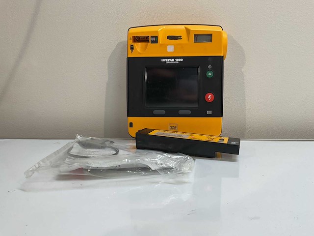 Physio control lifepak 1000 defibrillator aed - afbeelding 2 van  3