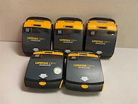 Physio control lifepak crplus aed defibrillator (5x) - afbeelding 2 van  5
