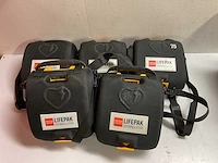 Physio control lifepak crplus aed defibrillator (5x)