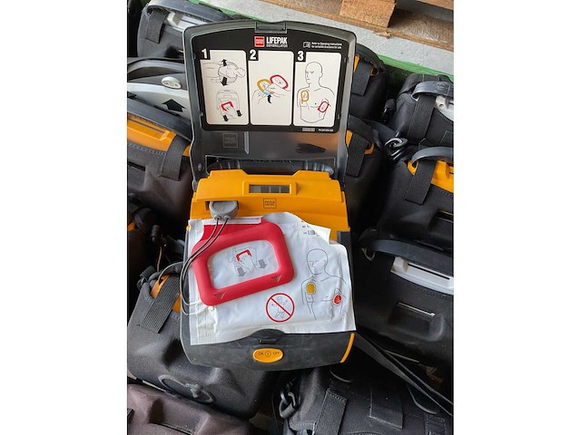 Physio control lifepak crplus/expresse aed defibrillator (25x) - afbeelding 6 van  8