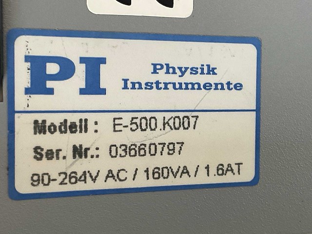 Pi physik instruments e500k023 piëzo-controller (2x) - afbeelding 2 van  10