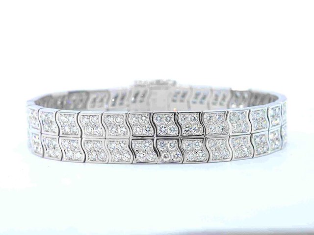 Piaget - armband met diamanten - afbeelding 3 van  9