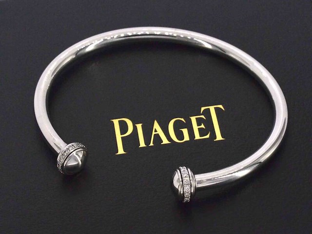 Piaget - possession model open bangle armband met diamanten - afbeelding 1 van  11