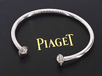 Piaget - possession model open bangle armband met diamanten - afbeelding 1 van  11