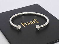 Piaget - possession model open bangle armband met diamanten - afbeelding 4 van  11