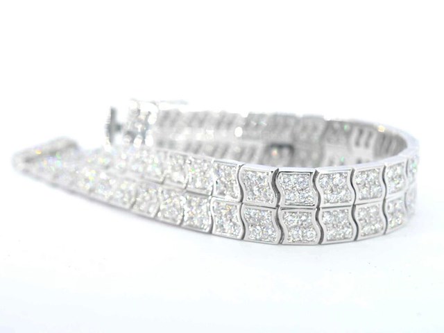 Piaget - the limelight vogue armband met natuurlijke diamanten - afbeelding 6 van  9