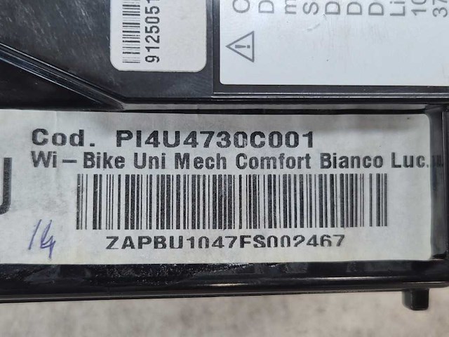 Piaggio - e-bike piaggio - comfort bianco enviolo d49 400wh - electric bicycle - afbeelding 3 van  11
