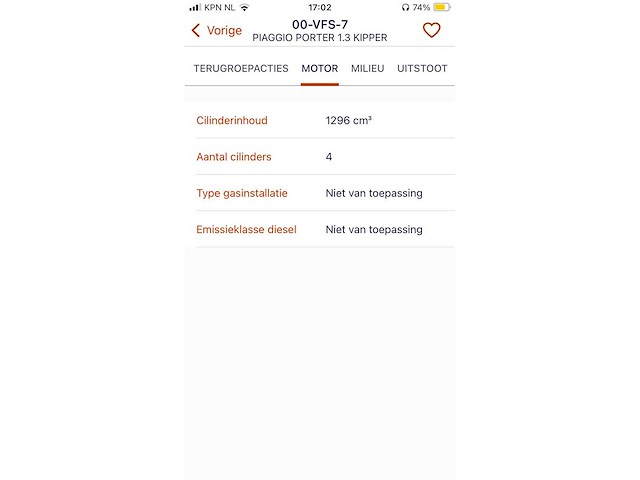 Piaggio - porter - 1.3 kipper - bedrijfswagen - 2007 - afbeelding 20 van  23