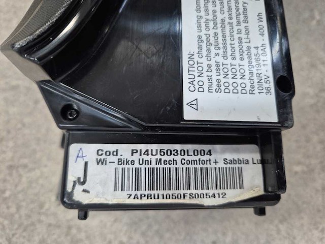 Piaggio - uni deore - comfort d55 400wh - elektrische fiets - afbeelding 2 van  10