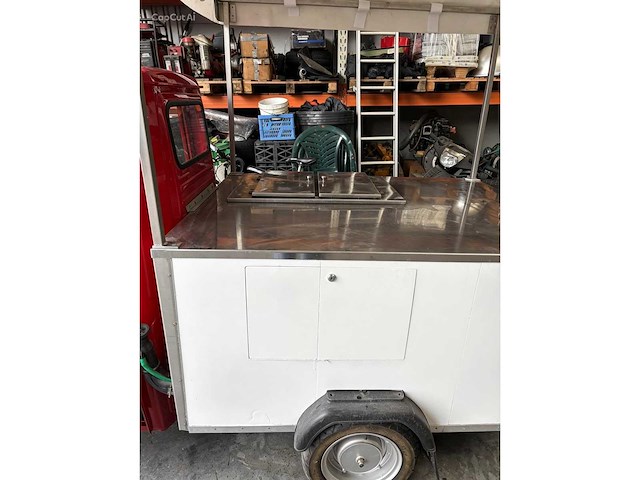 Piaggio ape 50 foodtruck bromfiets - afbeelding 4 van  13