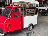 Piaggio ape 50 foodtruck bromfiets - afbeelding 2 van  7