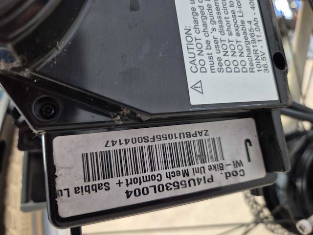 Piaggio e-bike - unu deore - comfort d55 2x 400wh - elektrische fiets - afbeelding 1 van  3