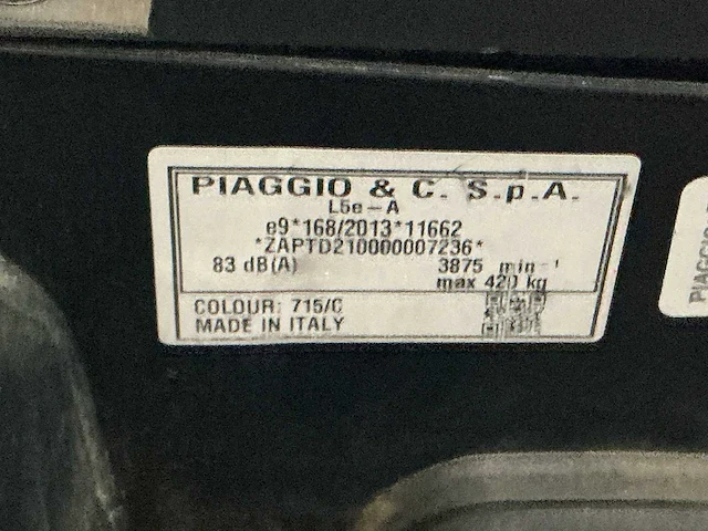 Piaggio mp3 300 hpe sport motorfiets - afbeelding 8 van  8