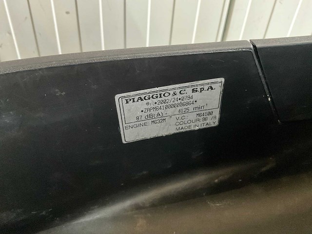 Piaggio scooter 250 lt mp3 motorfiets - afbeelding 3 van  12