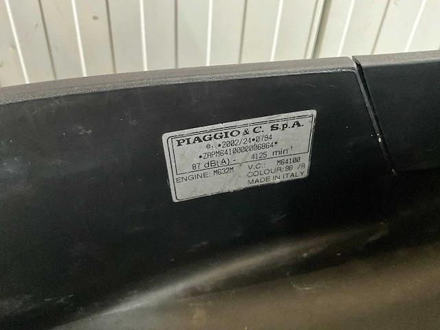 Piaggio scooter 250 lt mp3 motorfiets - afbeelding 3 van  12