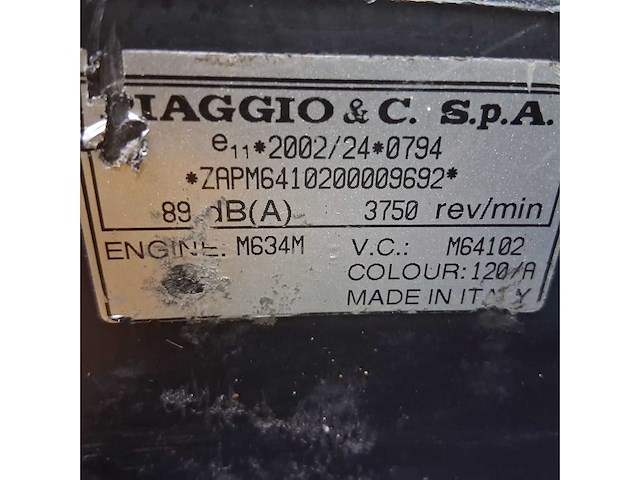Piaggio scooter 300 lt mp3 motorcycle - afbeelding 8 van  8