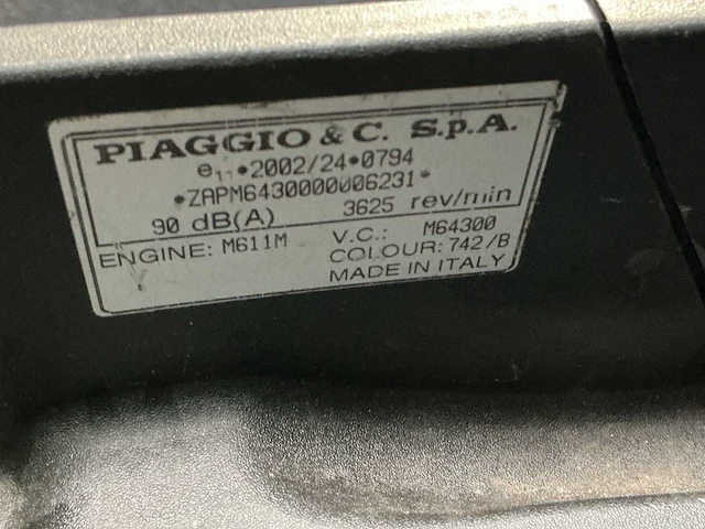 Piaggio scooter 500 lt mp3 sport motorcycle - afbeelding 8 van  8