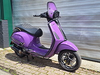 Piaggio vespa sprint 45 km bromscooter 4takt - afbeelding 3 van  5