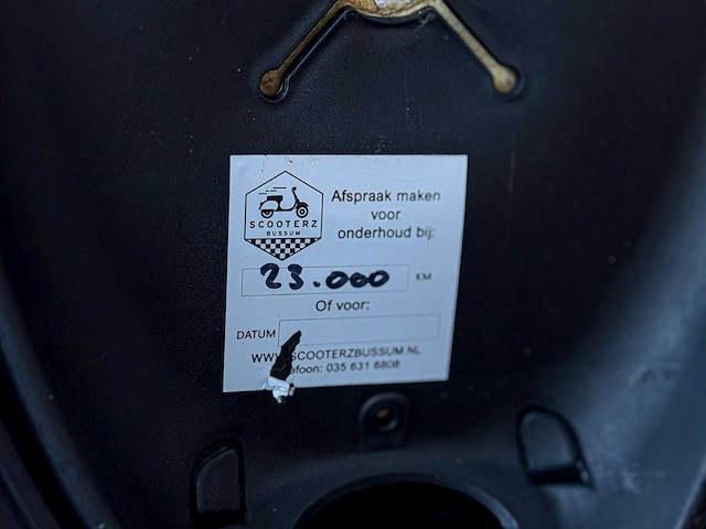 Piaggio vespa sprint 4t 2015, f-581-zf scooter - afbeelding 11 van  20