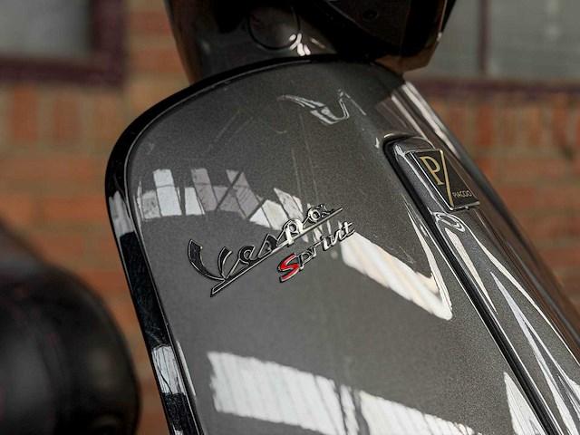 Piaggio vespa sprint 4t (custom) 2016, dgx-82-b scooter - afbeelding 24 van  25