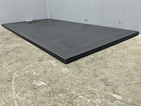 Piatto doccia - liscio - solid surface douchevloer 160 x 100 cm - afbeelding 4 van  6