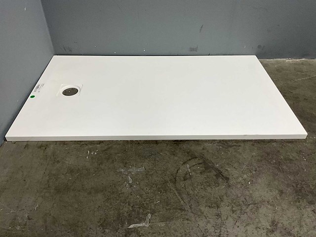 Piatto doccia - liscio solid surface - douchevloer 140 x 80 cm - afbeelding 2 van  6
