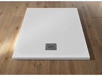 Piatto doccia liscio solid surface douchevloer 120 x 100 cm - afbeelding 1 van  7