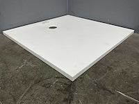 Piatto doccia liscio solid surface douchevloer 120 x 100 cm - afbeelding 2 van  7