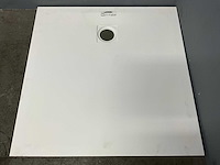 Piatto doccia liscio solid surface douchevloer 120 x 100 cm - afbeelding 3 van  7