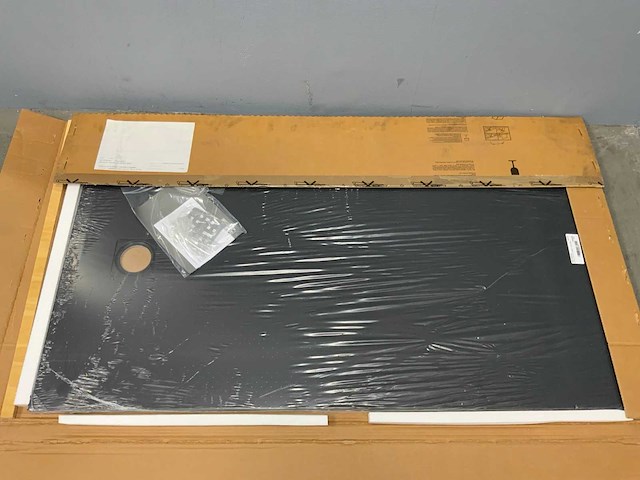 Piatto doccia liscio solid surface douchevloer 140 x 90 cm - afbeelding 5 van  6