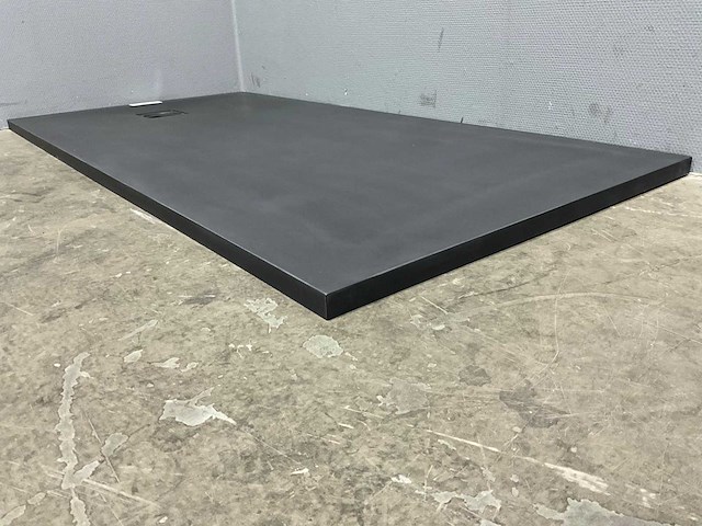 Piatto doccia liscio solid surface douchevloer 160 x 80 cm - afbeelding 4 van  8