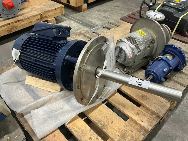 Piazisions rhurer prg r160l roerwerk elektromotor - afbeelding 1 van  6