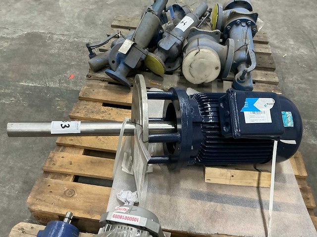 Piazisions rhurer prg r160l roerwerk elektromotor - afbeelding 2 van  6