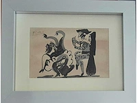 Picasso - gouache - 38 x 48 - afbeelding 2 van  5
