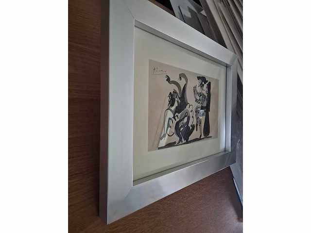 Picasso - gouache - 38 x 48 - afbeelding 3 van  5