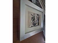 Picasso - gouache - 38 x 48 - afbeelding 3 van  5