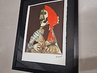 Picasso lithograaf 'matador'