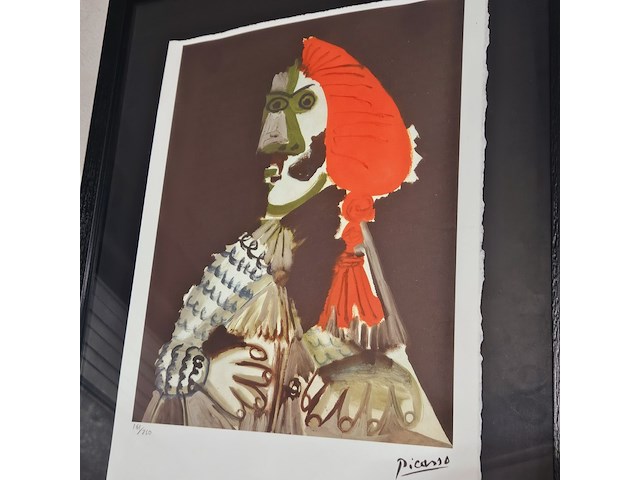 Picasso lithograaf 'matador' - afbeelding 2 van  6