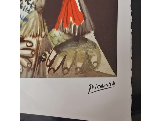 Picasso lithograaf 'matador' - afbeelding 3 van  6