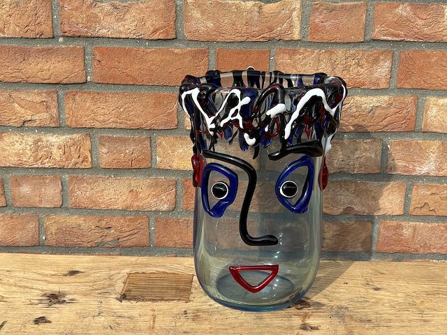 Picasso stijl glas - afbeelding 1 van  2
