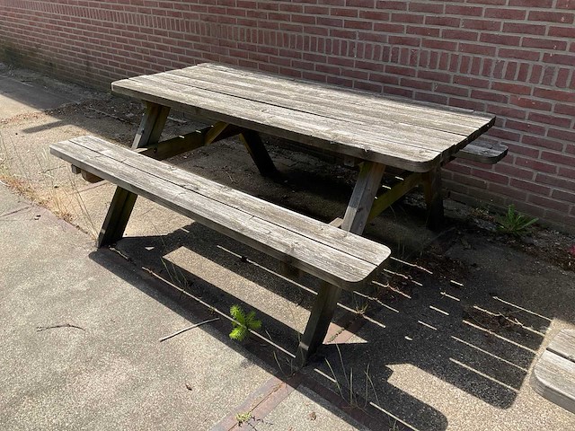 Pick-nick tafel (2x) - afbeelding 2 van  3