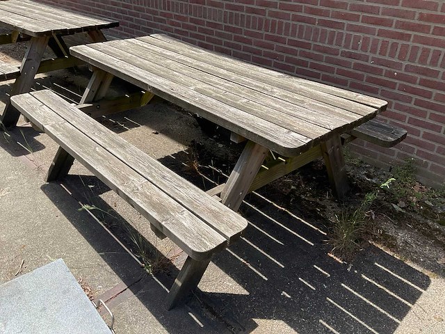 Pick-nick tafel (2x) - afbeelding 3 van  3
