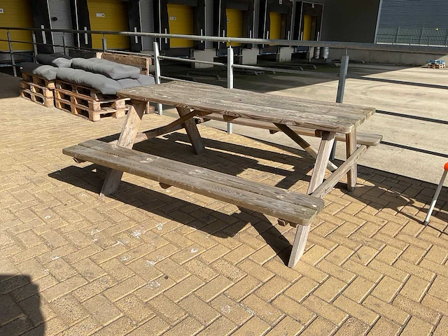Picknick bank - afbeelding 1 van  2