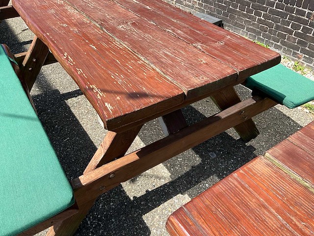 Picknick banken (2x) - afbeelding 7 van  11