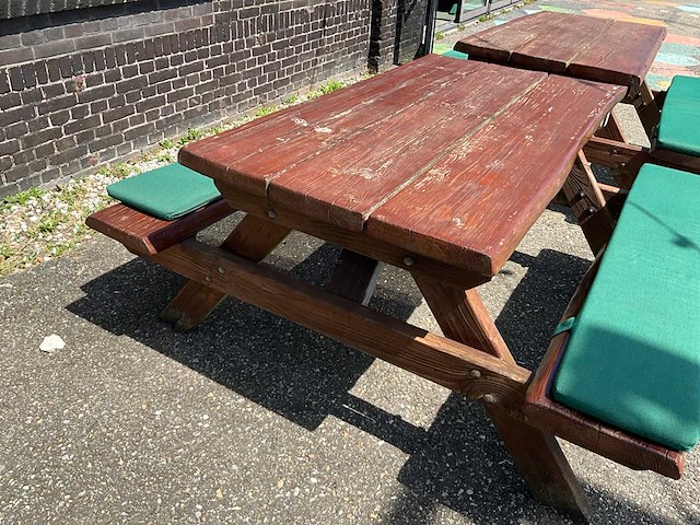 Picknick banken (2x) - afbeelding 8 van  11