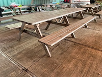 Picknick tafel (2x) - afbeelding 1 van  6