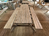 Picknick tafel (2x) - afbeelding 2 van  6